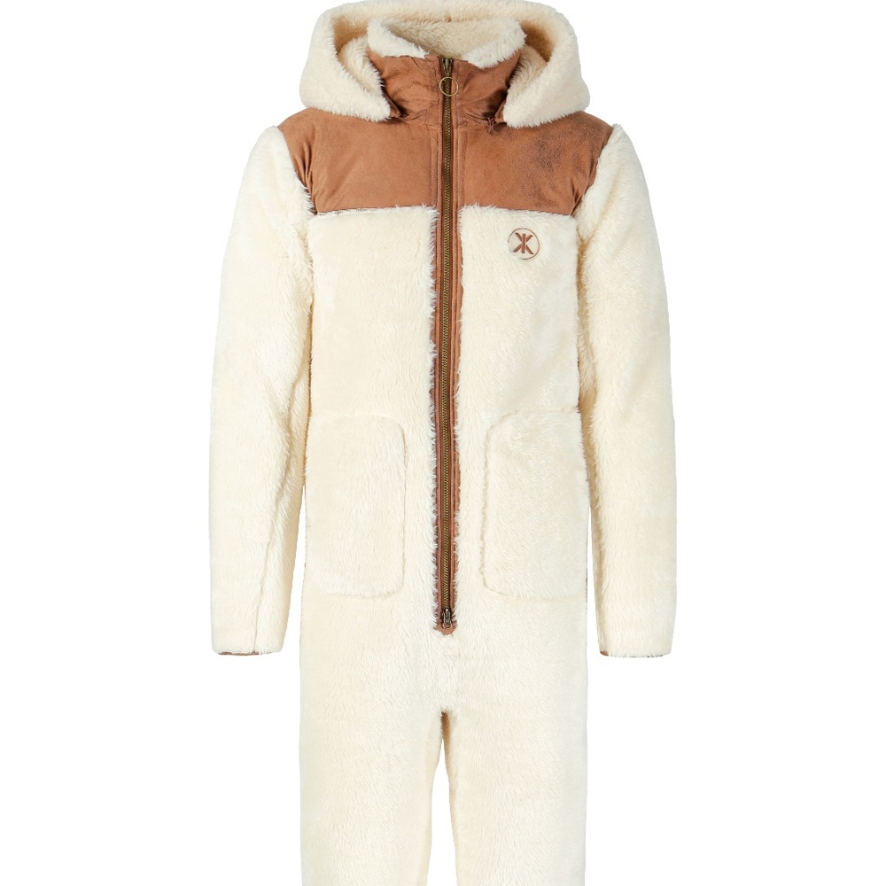 Norwegian Onepeice Onesie (Unisex) Size Small (sized very large), Off White